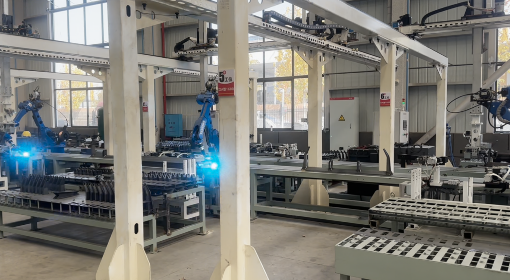 The country’s first fully automated unmanned roller bracket production line has been successfully put into operation