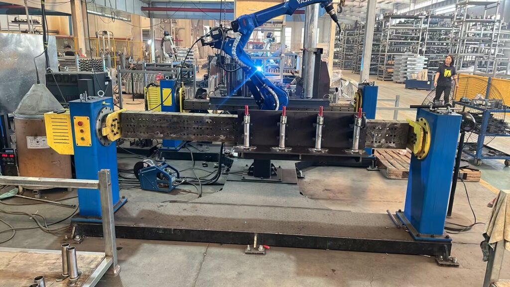 New Batch Welding Positioners Accepted and Commissioned for Production at Shandong ChenXuan Robot
