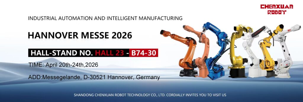 Hannover Messe is in full swing; Shandong ChenXuan Robotics sincerely invites you to visit and exchange.