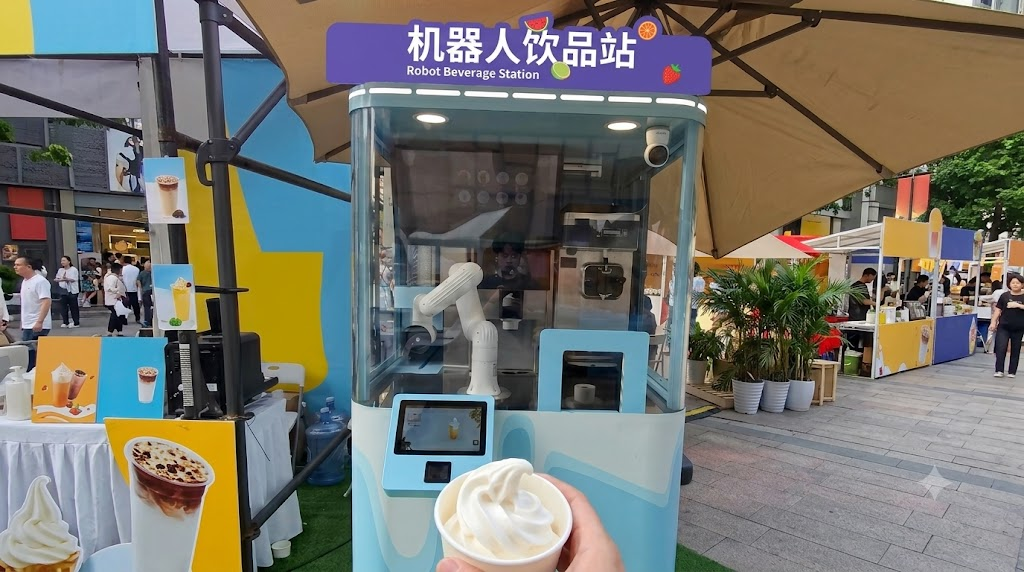 冰淇淋机器人