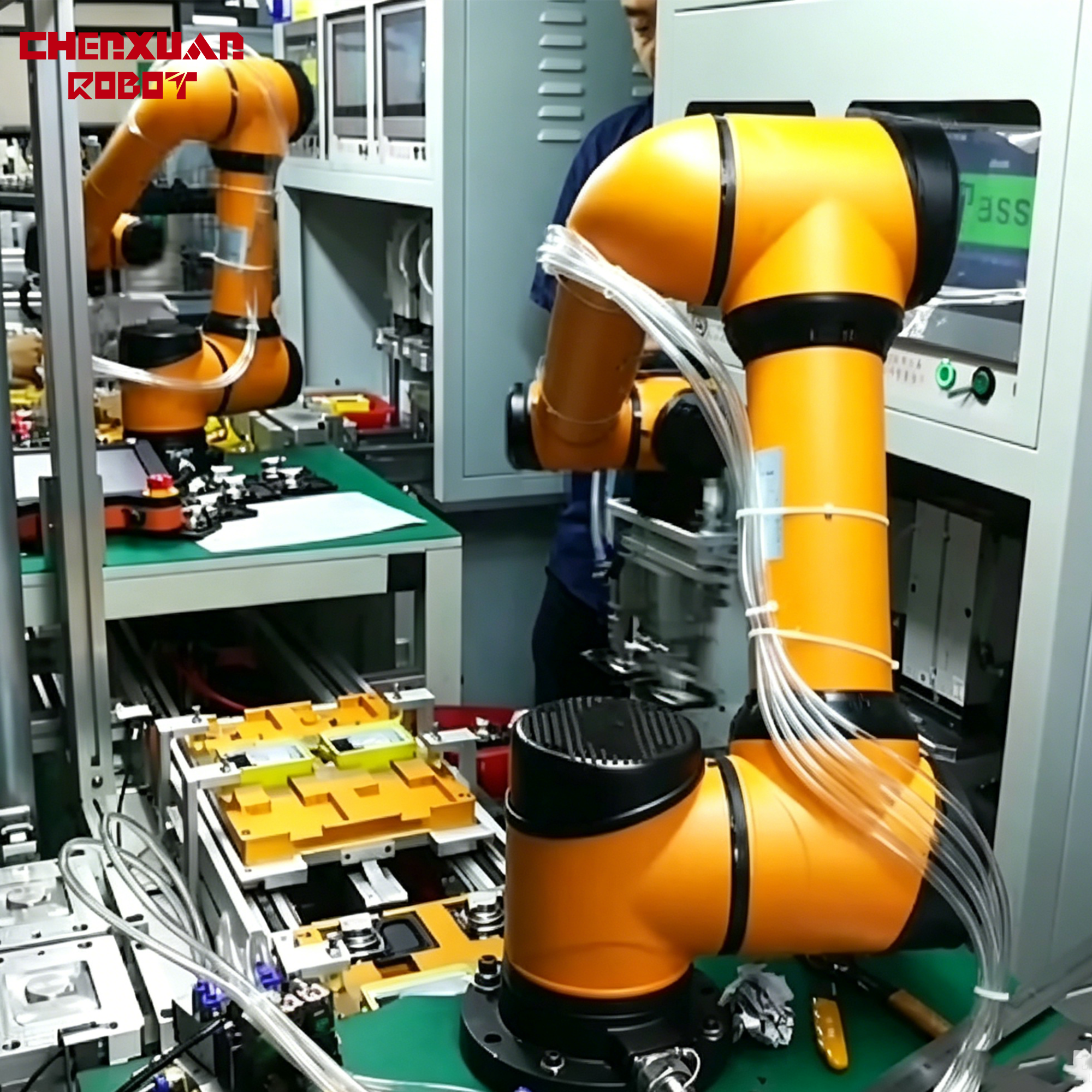 面向工业机器人与自动化集成场景，可根据客户工艺需求进行系统匹配，帮助提升效率、质量一致性和现场稳定运行。